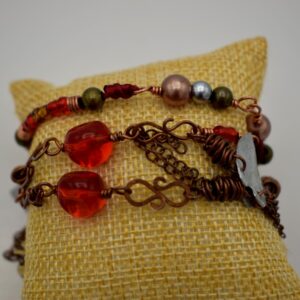 Pulsera de corazones